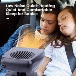 12V Portable Car Heater Fan for Windshield Defogging