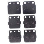 MOTOKU Brake Pads for LTZ 400 DVX 400 KFX 400