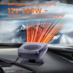 12V Portable Car Heater Fan for Windshield Defogging