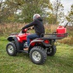 Universal Steel Mesh ATV Rear Rack Basket