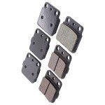 MOTOKU Brake Pads for LTZ 400 DVX 400 KFX 400