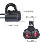 ATV Handlebar Kill Button Switch 7/8