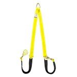 SENKEYFE 2" x 4' Axle V-Bridle Tow Strap