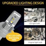 DAYWALKER H4 LED Hi/Lo Motorcycle Light Bulb