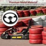 Go-Kart Steering Wheel Kit with Adjustable Shaft