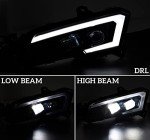 Polaris Sportsman LED Headlight Assembly with Halo Rings