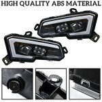 Polaris Sportsman LED Headlight Assembly with Halo Rings