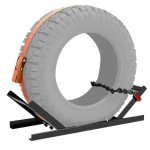KUAFU Adjustable Tire Carrier with Ratchet Strap