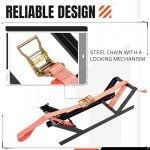 KUAFU Adjustable Tire Carrier with Ratchet Strap