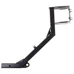Tusk Hitch Mounted Tire Carrier for Teryx4 800