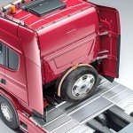 KUAFU Adjustable Tire Carrier with Ratchet Strap