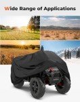 KEMIMOTO Water-Resistant ATV Cover for Outdoor Storage