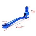 Blue PRO BAT Motorcycle Gear Lever & Hand Grips