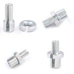 2-Pack 8MM ATV Motorcycle Clutch Brake Cable Adjusters
