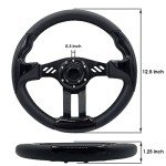 Universal 12.5" Golf Cart Steering Wheel