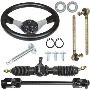 Adjustable 300mm Steering Wheel Kit for ATVs