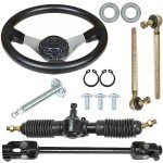 Adjustable 300mm Steering Wheel Kit for ATVs