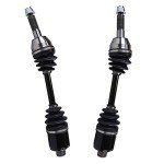 Rear ATV CV Axle Drive Shaft Assembly Pair