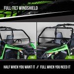 TerraRider Tilting UTV Windshield for Arctic Cat