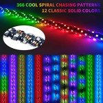 3FT Bluetooth LED Whip Lights - 300 Patterns