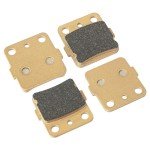 Semi-Metallic-Pro Front Brake Pads for Honda Rancher 420 Foreman 500 520 Rubicon 500 520 TRX250X TRX250EX