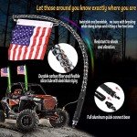 3FT Bluetooth LED Whip Lights - 300 Patterns