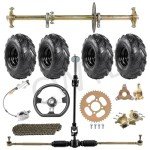 Go-Kart & Drift Trike 32" Axle Kit with Tires