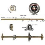 Go-Kart & Drift Trike 32" Axle Kit with Tires