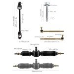 Go-Kart & Drift Trike 32" Axle Kit with Tires