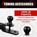 ATV/UTV Hitch Adapter with 2" Ball