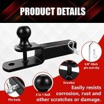 ATV/UTV Hitch Adapter with 2" Ball