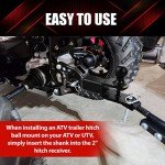 ATV/UTV Hitch Adapter with 2" Ball