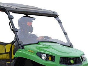 SuperATV Front Windshield for John Deere Gator