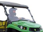 SuperATV Front Windshield for John Deere Gator