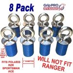 GripPRO ATV Anchors for Polaris Tie Downs - Set of 8