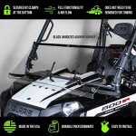 TerraRider Tilting UTV Windshield for Polaris Ranger