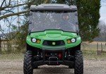 SuperATV Front Windshield for John Deere Gator