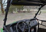 SuperATV Front Windshield for John Deere Gator