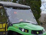 SuperATV Front Windshield for John Deere Gator