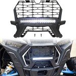 Polaris RZR XP Front Mesh Grill with LED Light
