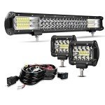 20" Grille LED Light Bar & Off-Road Fog Lights