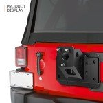 XOOKUN Adjustable Spare Tire Carrier for Jeep JK