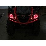 Angel Eyes LED Halo Light Kit for ATVs – Green