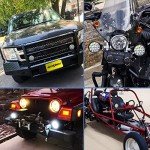 AUTOXBERT 2PCs 4.5" LED Offroad Fog Lights