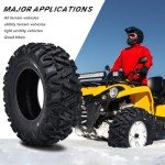 2 All-Terrain 26x9-12 ATV/UTV Tires