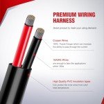 Nilight 16AWG Wiring Harness Kit for LED Lights