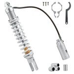 Adjustable 485mm Aluminum Rear Shock Absorbers for Yamaha ATV