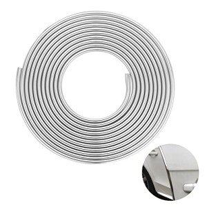 Universal Chrome Door Edge Guards for All Vehicles