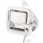 Stainless Steel Toolbox Latch Set for Trucks & RVs
