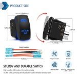 LED Light Bar & Toggle Switches for ATV/UTV